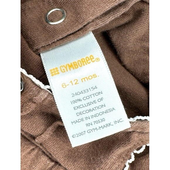 Gymboree Peasant Top Girls Size 6-12 mos. - Picture 6 of 6
